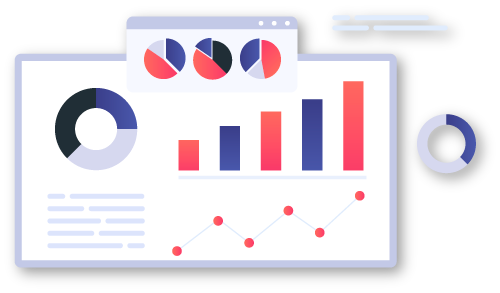 graphical dashboard vector